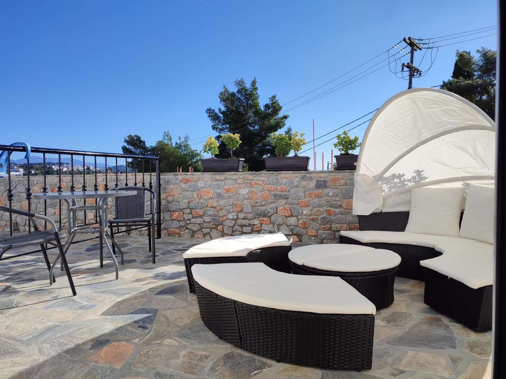 Villa Nina Adult Only Skiathos-Stadt Exterior foto